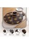 Legna Round Serving Board 48x41x2cm - Natural - 4
