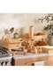 Natura Bamboo Salt & Pepper Mill 5x5x21cm -Natural - 3