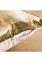 Cosmopolitan Art Silk Down Feel Filled Cushion 50x50cm - Champagne - 3