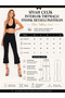 Black Steel Interlock Slit Pants with Bow Detail - 2