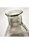 Helmi Recycled Glass Vase 25.5x81cm - Grey - 2