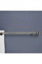 Hexagon 19/16mm Single Curtain Rod Extendable 112x274cm-antique Brass