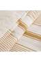 Woven Dreams Lane 3-piece Queen Comforter Set 200x240cm- Ochre - 3