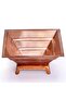 Copper Hawan Kund Agnihotra Set of 5 Item (Agnihotra Pot + Stand + Fork + Spoon + Dish) - 2