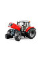 Bruder Massey Ferguson 7600 Tractor Toy Model with Opening Doors and Steering Wheel - 5