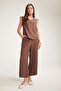 Straight Fit Wide Leg Pants F0988Ax25Sm