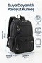 Sanmorris Unisex Multi-Compartment Water-Resistant Parachute Fabric Backpack - School, Daily, and Travel Bag with Laptop Compartment - 3