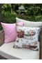 2 Pieces of Kirlent Case 43X43 cm Digital Printing Summer-Themed Garden Balcony Decorative Pillowcase