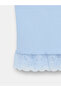 10868 Lace Detailed Halter Neck Knitwear Blouse - 7