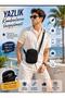 Unisex Women's Men's Daily College Gift Zippered Shoulder Hand and Waist Strap Bag - 2