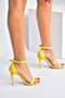 Yellow Women's Heeled Shoes B922112609