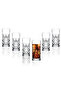 6-Piece Melodia HB Decorative and Sturdy Glass Tumbler Set 360ml - 2