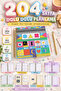 12-Month Non-Periodic Planner Agenda 17X24 cm |   Undated Monthly and Weekly Planning |   School Motivation Sheet with Habits and Goal Tracking |   4 Sheets of Stickers as a Gift |   Undated Planner Agenda - 204 Pages