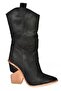 Black Women's Boots J372526002 - 3