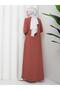 Plus Size Leaf Stone Mother Dress En7008 - 8