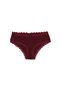 Women's 6-Pack 100% Cotton Panties with Lace and Bow Detail - 8