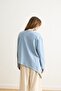 Asymmetric T-Shirt Smoke Blue - 7