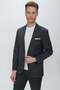 بدلة Slim Fit كلاسيكية ذات ياقة أحادية كلاسيكية من أنثراسايت Tk 2021 - 4