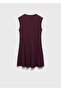 Stitched A-Line Dress - 3
