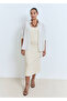 Slim Fit Midi Dress - 8