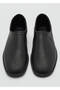 Flat Bottom Leather Shoes - 5