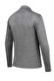 Men's Polo Neck Knitwear Gray Sweater Patterned Steel Knit Classic Fit - 5002F - 7