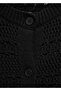 Crochet Cardigan with Short Sleeves - 5