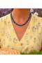 Agate Evil Eye Protection Peace and Balance Necklace Bracelet Set - 3