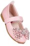 Dongan Velcro Stoned Bowknot Baby Girl / Child Ballerina Shoes