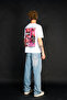 White Fight Club Oversize Printed Unisex T-Shirt - 7