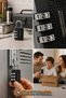 35mm Combination Padlock 3 Digit Level Bag Suitcase Cabinet Lock Metal Durable Combination Lock Club Gym Bag Toolbox Lock Protective Equipment 721590 - 7