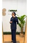 Stripe Detailed Double Suit Yrn-02 - 3