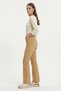 Beige Lycra Palazzo Trousers 807 - 2
