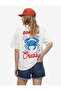 Comfortable Fit Short Sleeve Crew Neck Cotton T-Shirt with Crab Print on the Back - 4