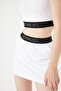 Women's Bang White Snap Skirt - 6