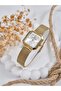 Dke.1.10954 Square Dial Mesh Band 3 Atm Water Resistant Women's Wristwatch