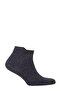 Ocs006 Bamboo Anthracite Bootie Socks Breathable Thin and Lightweight Unisex Socks - 4