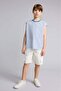 100% Cotton Striped Undershirt for Boys H8044A826Hs - 2