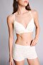 Floral Lace Detailed Combed Cotton Boxer H6474Ax26Sp - 3
