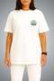 Oversize Tcg Önder between the Waves Themed Pocket and Back Printed Unisex T-Shirt - 3