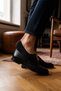 Men's Silicone Bamboo Ballerina Socks Black