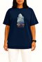 Oversized No One but You Can Save You Chest Design Unisex T-Shirt - 2