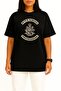 Oversize Dutch Marine Corps Chest Printed Unisex T-Shirt - 2