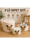 Children's Room Organizer Basket Set |   Toy, Diaper and Multi-Purpose Organizer Set of 3