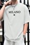 Men's Milano Printed Oversize Tshirt