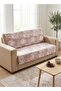 Sofa Sofa Bed Cover Dried Rose Vein Patterned Anti-Slip Base Sponge Top Fabric Velvet - 5