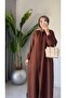 Women's Long Summer Cotton Muslin Thin Tunic Overcoat - 2