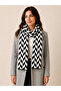 Patterned Knitwear Scarf - 2