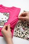 Girl's Shorts Set Top and Bottom Set 100% Cotton Super Quality and Flexible - 4
