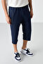 Indigo Zipper Pocket Standard Mold Classic Leg Men's Capri - 83091 - 2